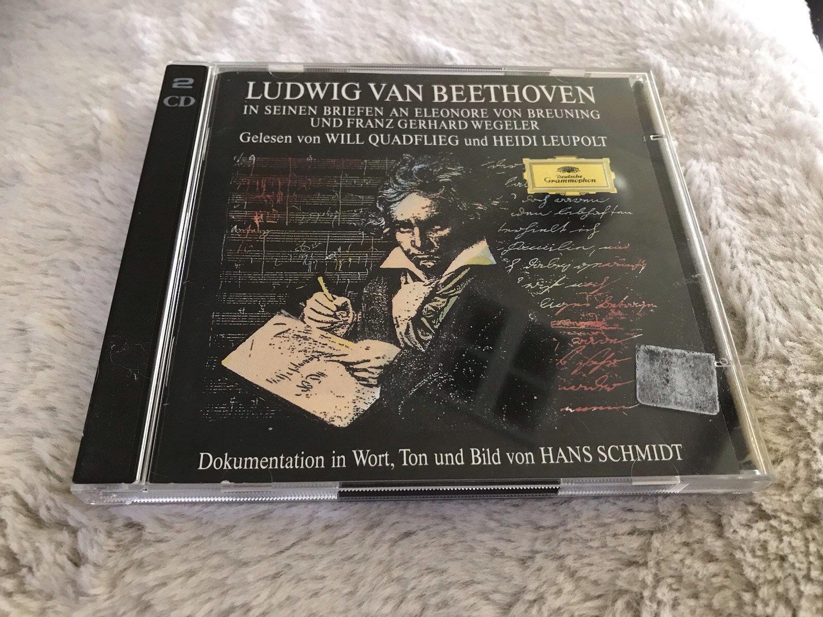 Ludwig Van Beethoven 2 Cds In His Letters To Eleanore Von Breuning  Like New