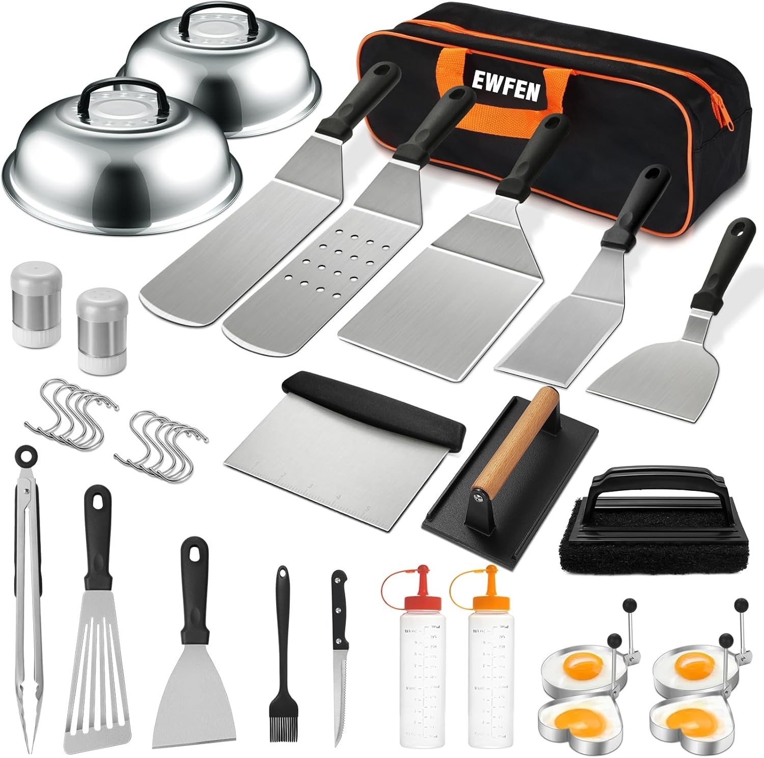 Blackstone Grill Accessories Kit, 43PC BBQ Griddle Tools Set For Outdoor Camping Blackstone Grill Accessories Kit, 43PC BBQ Griddle Tools Set For Outdoor Camping