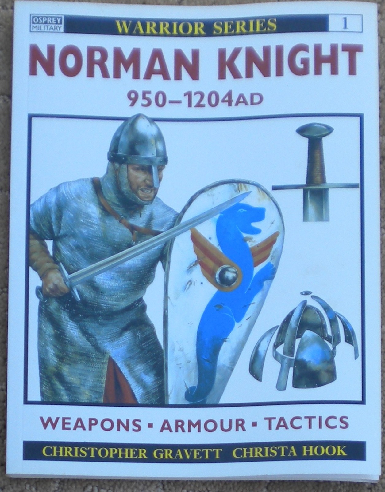 Osprey Warrior #1 Norman Knight 950-1204AD Christopher Gravett SC 1995 New