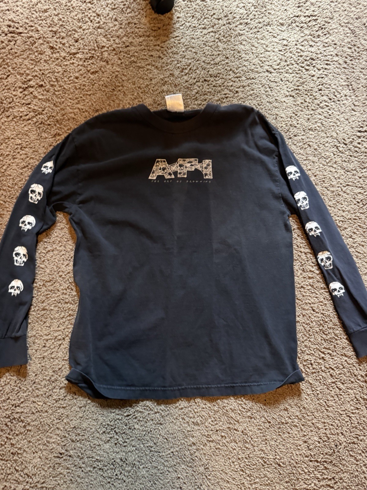 A Fire Inside AFI Art of Drowning Rare Vintage Tour Shirt Size Large 2000s A Fire Inside AFI Art of Drowning Rare Vintage Tour Shirt Size Large 2000s