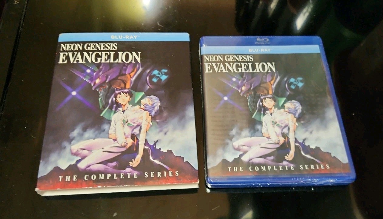 Neon Genesis Evangelion Complete Series & Movies 5 Disc Blu-Ray Set W  Slipcover