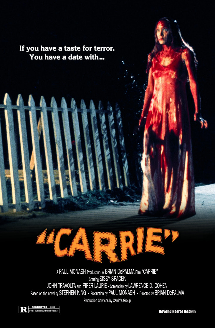 1976 Carrie Movie Poster Print Sissy Spacek Piper Laurie Prom π₯π©Έπ°π»πΏ 1976 Carrie Movie Poster Print Sissy Spacek Piper Laurie Prom π₯π©Έπ°π»πΏ
