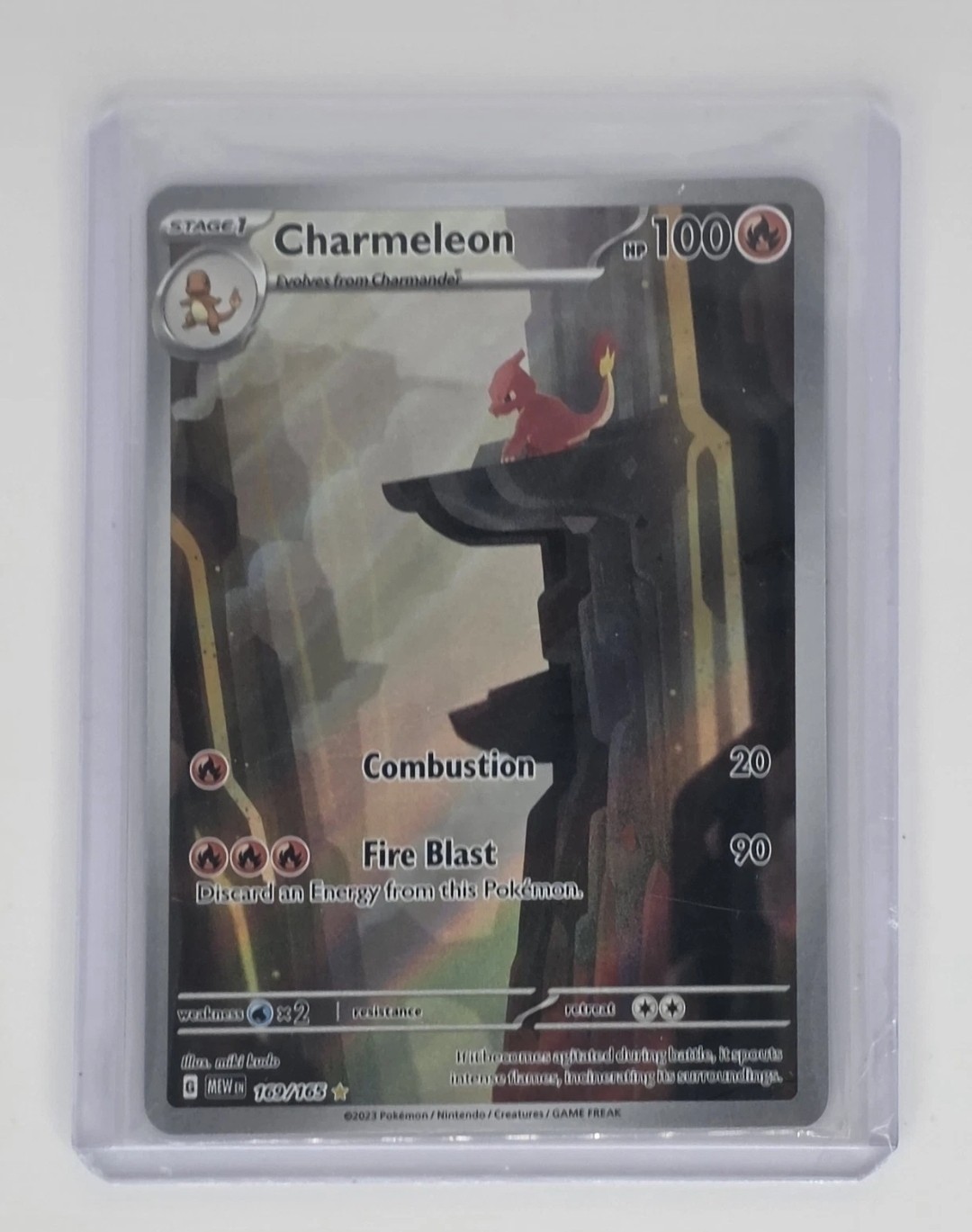 Pokemon 2023 Charmeleon 169/165 IR Sv: Scarlet & Violet 151 Pokemon 2023 Charmeleon 169/165 IR Sv: Scarlet & Violet 151