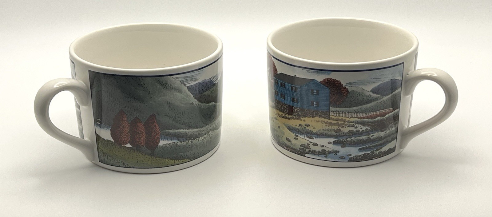 Epoch Exclusives Pioneer Bay Ceramic Mug Set of 2 Epoch Exclusives Pioneer Bay Ceramic Mug Set of 2