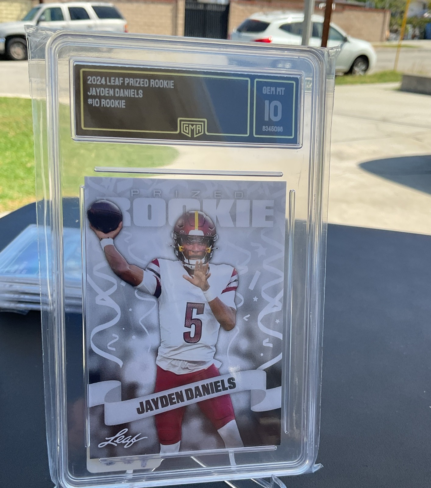 2024 Leaf Prized Rookies - Jayden Daniels #10 (RC) 2024 Leaf Prized Rookies - Jayden Daniels #10 (RC)