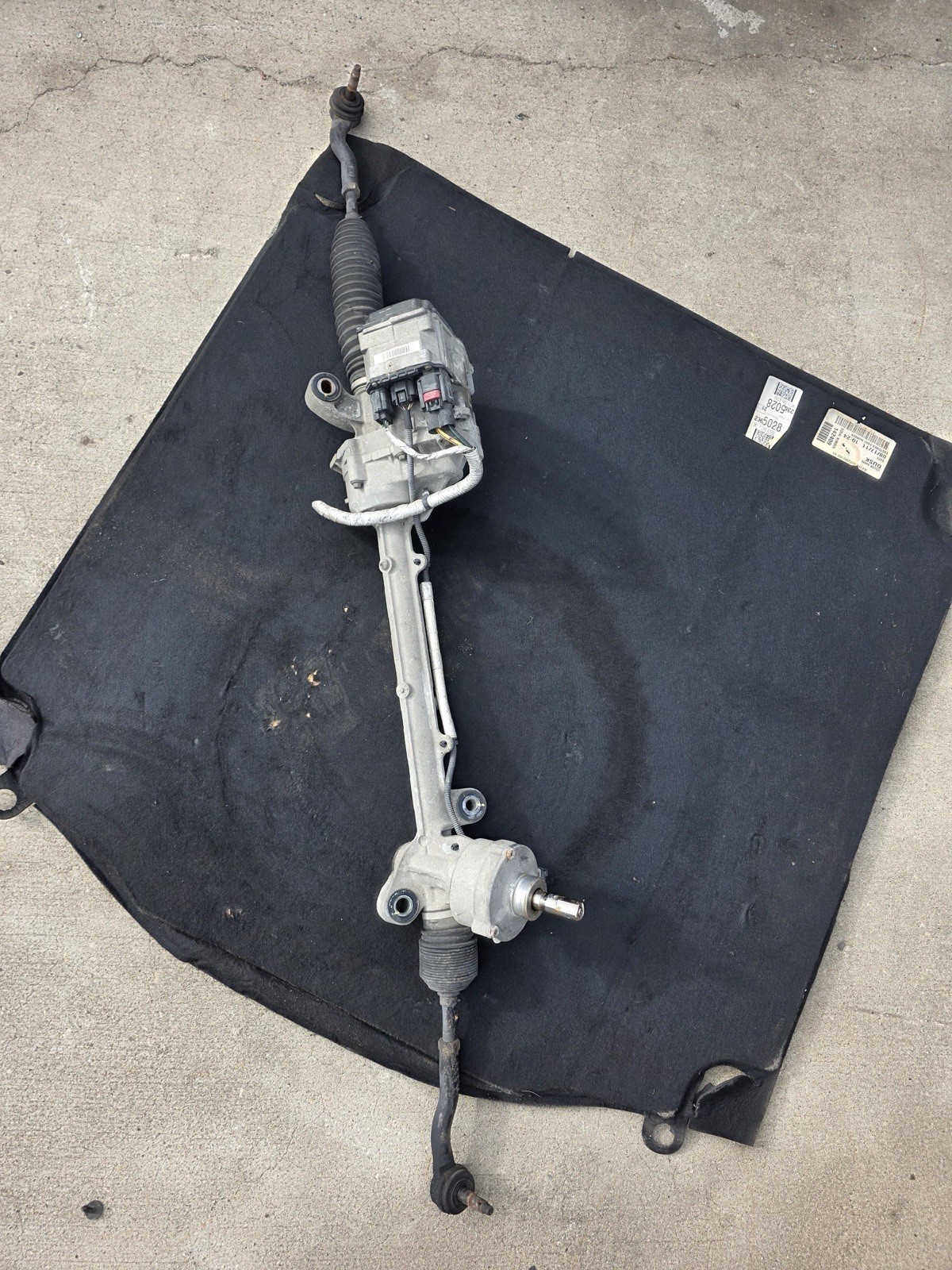 2010-2012 Ford Fusion Power Rack & Pinion OEM Electric Assist Steering Tested