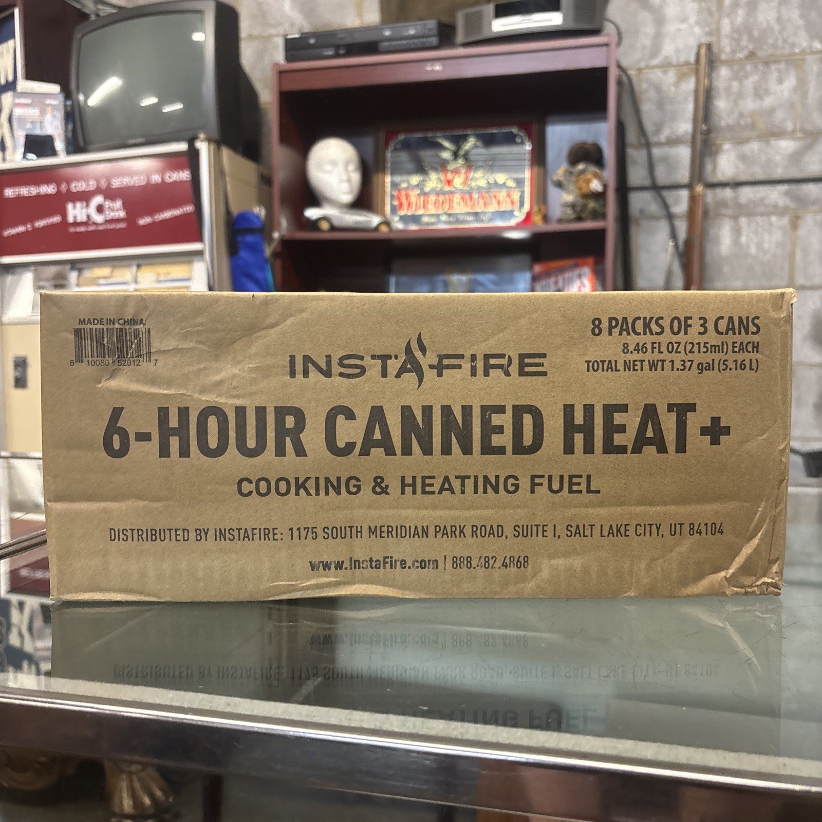 InstaFire 6 Hour Canned Safe Heat Cooking Heat Camping Survival 24 Pack Can NEW InstaFire 6 Hour Canned Safe Heat Cooking Heat Camping Survival 24 Pack Can NEW