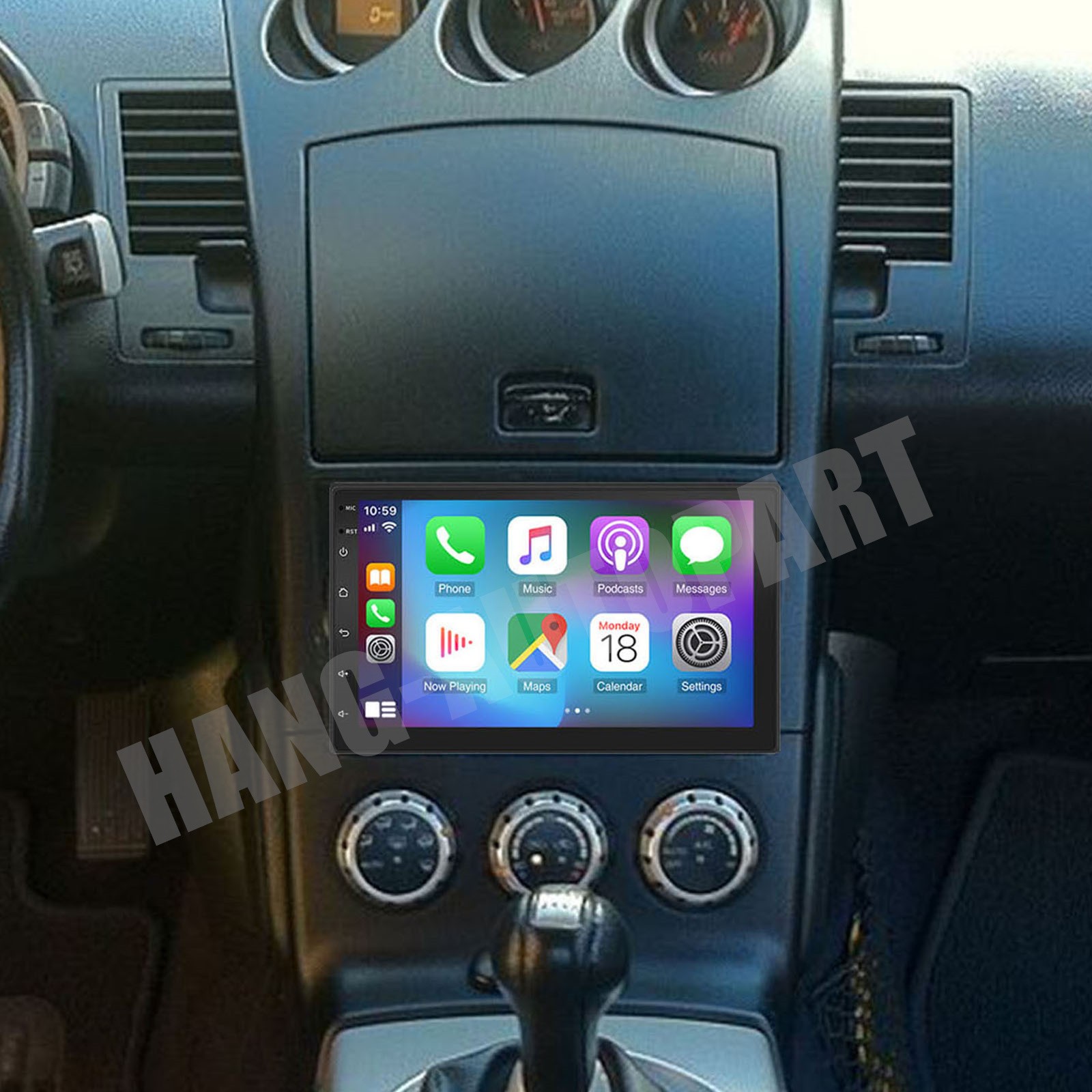 2+64GB GPS Radio For Nissan 350Z 2003-2009 Android 15 Apple Carplay Car Stereo