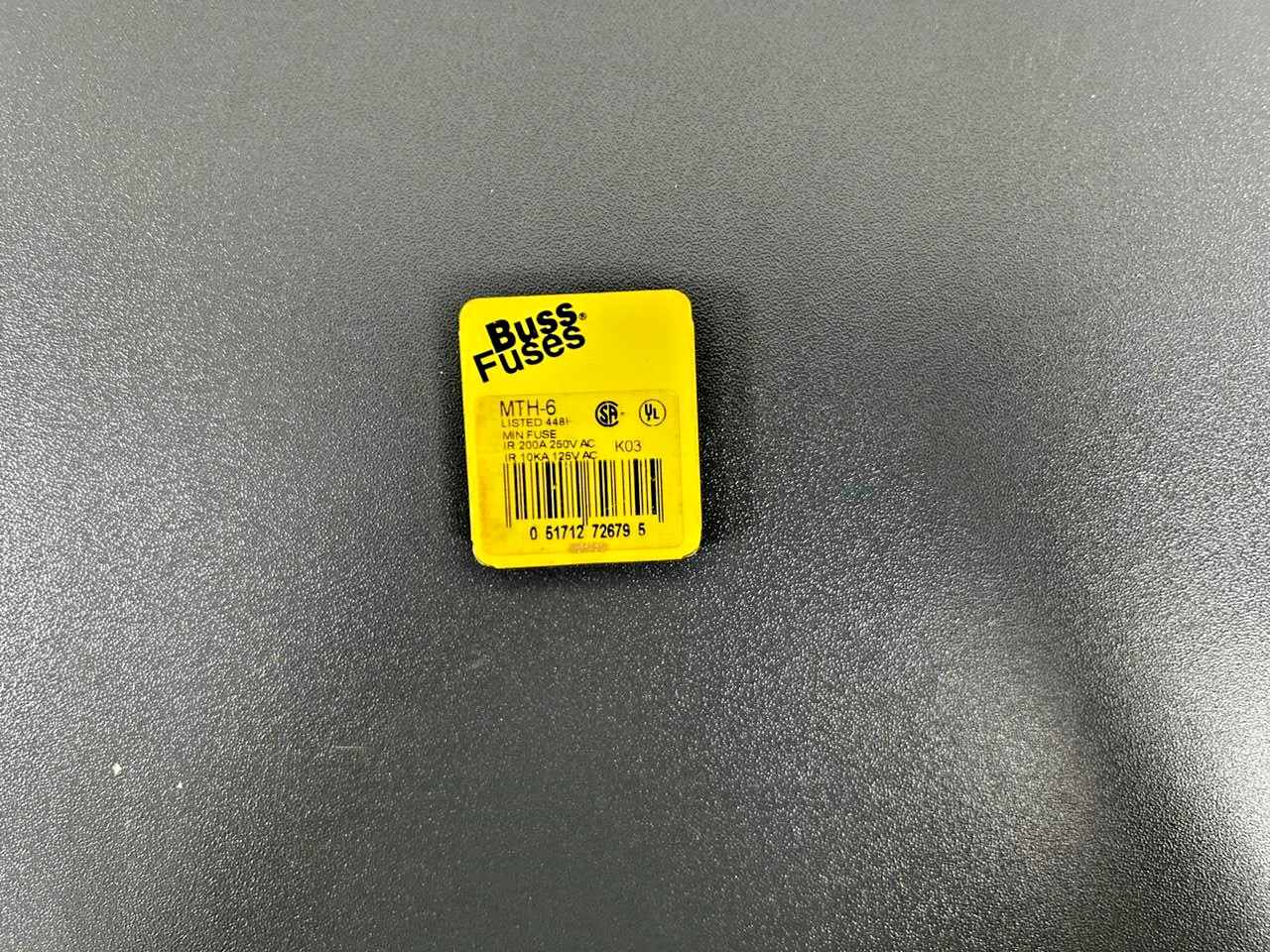 BUSS FUSES MTH-6 200A 250V AC 10KA 125V AC
