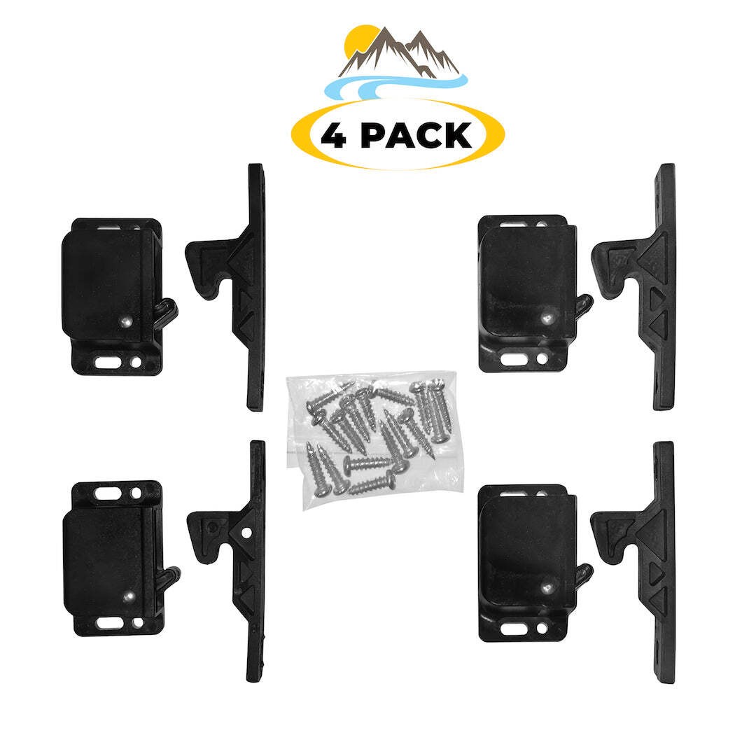 RV Drawer Latches and Catches (4 Pack) RV Cabinet Door Latch - RV Drawer Latch