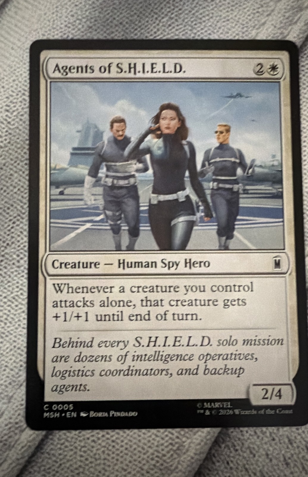2x Agents of S.H.I.E.L.D. Marvel Super Heroes Regular Mtg M/Nm X2