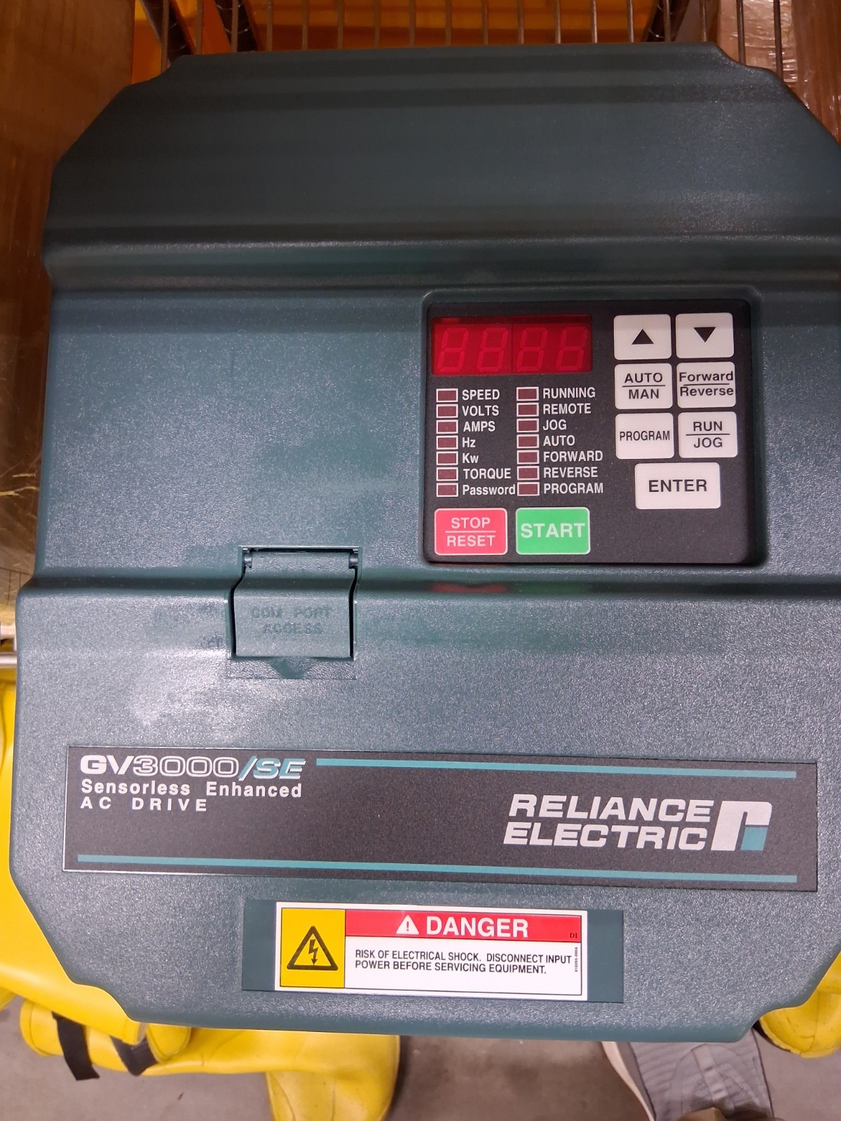 Reliance Electric GV3000/SE 7.5 HP 7V4160 Firmware 6.04 AC Drive Tested Good Reliance Electric GV3000/SE 7.5 HP 7V4160 Firmware 6.04 AC Drive Tested Good