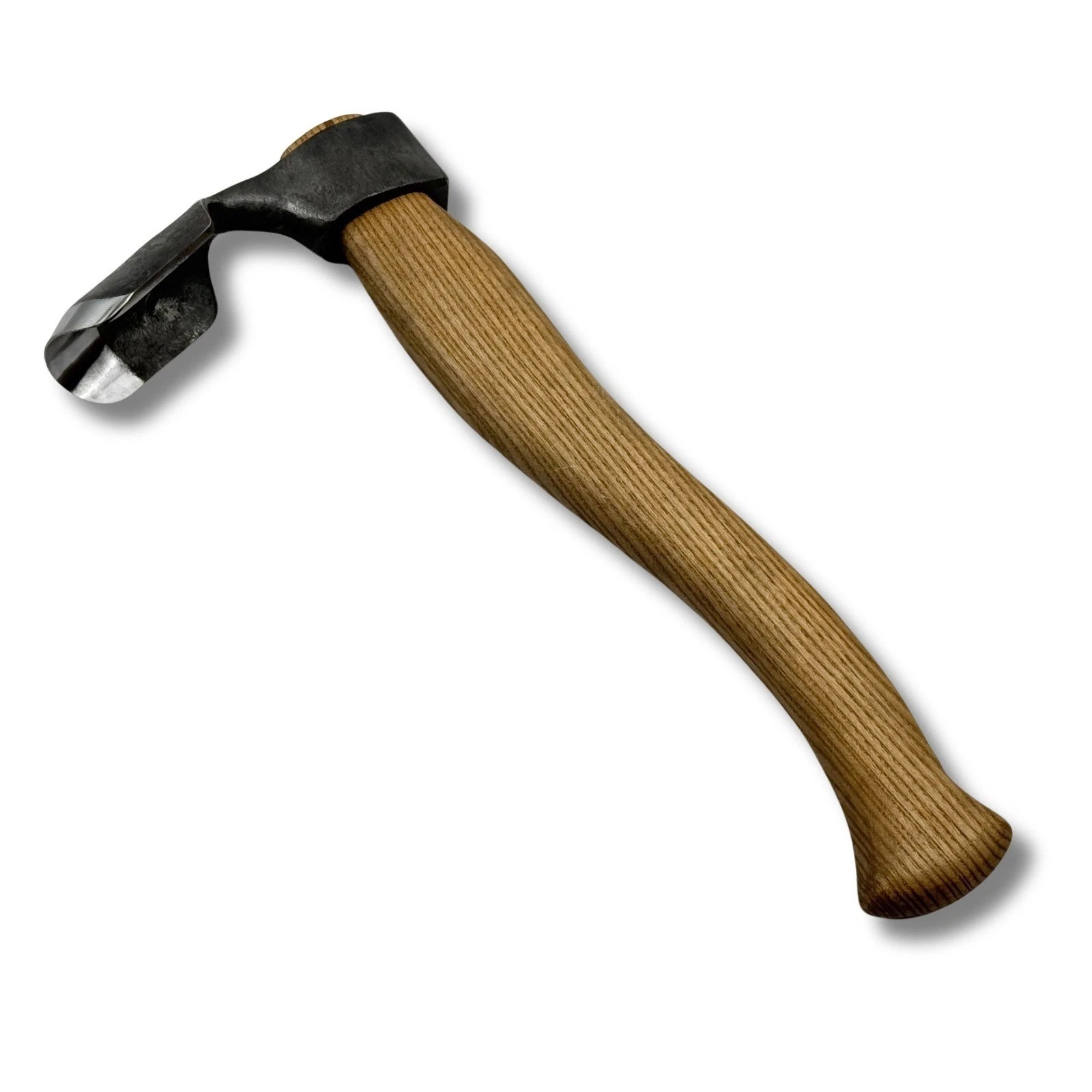 Large Wood Carving Adze Curved Sharp Blade Hand Forged Woodworking Spoon Tool
