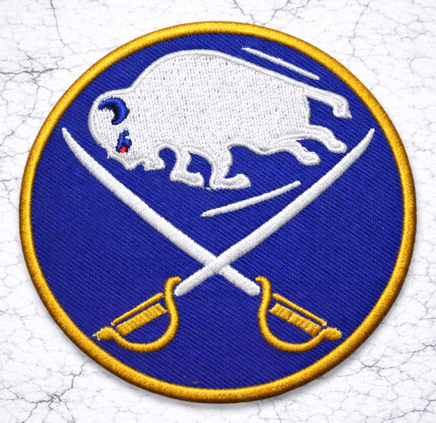BUFFALO SABRES NHL HOCKEY EMBROIDERED IRON ON PATCH 3\