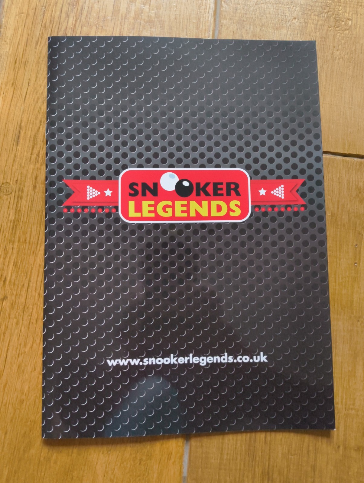 Snooker Legends Official Tour Programme 2013 Legends Cup Flyer O\'Sullivan