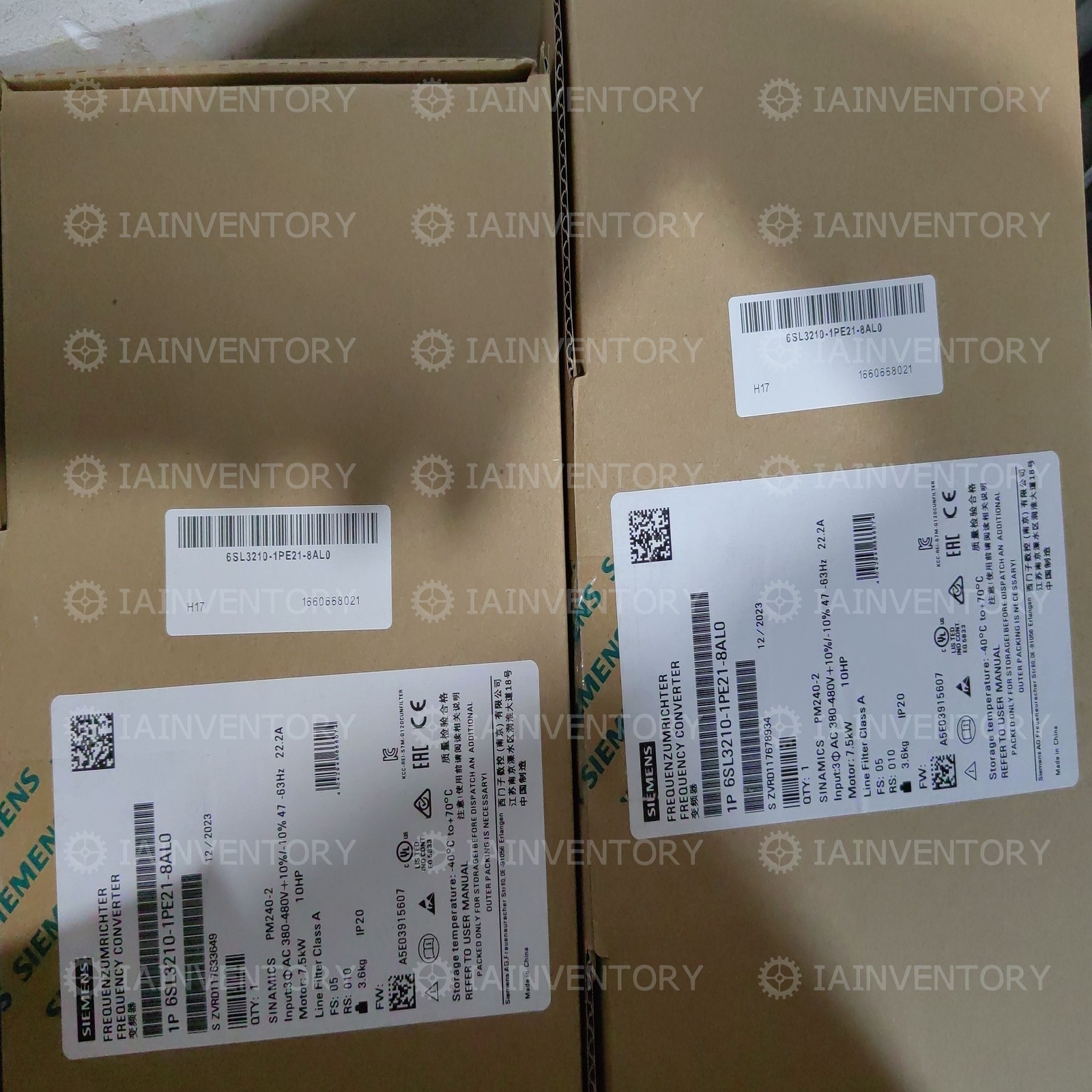 1 Unit NEW Siemens 6SL3210-1PE21-8AL0 With Warranty Local Stock 1 Unit NEW Siemens 6SL3210-1PE21-8AL0 With Warranty Local Stock