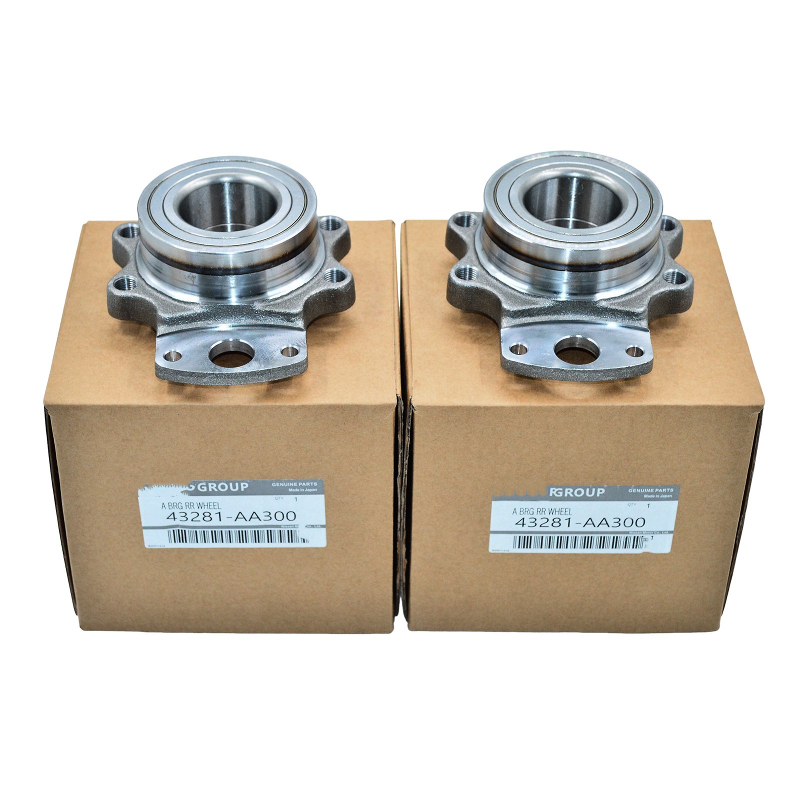 Pair Rear Wheel Hub Bearing Assembly Left & Right Fits Nissan 300ZX 1990-1996