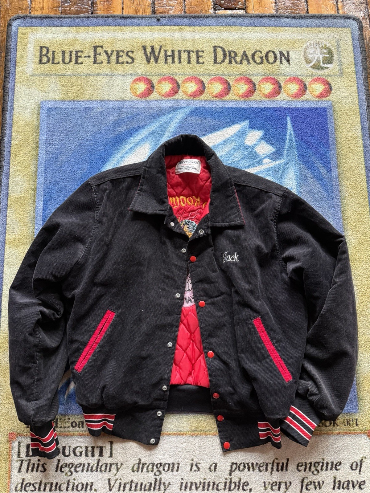 VTG 70s 80s West Wind Kenpo Karate Souvenir Jacket Sukajan Japan Style Men’s Lrg