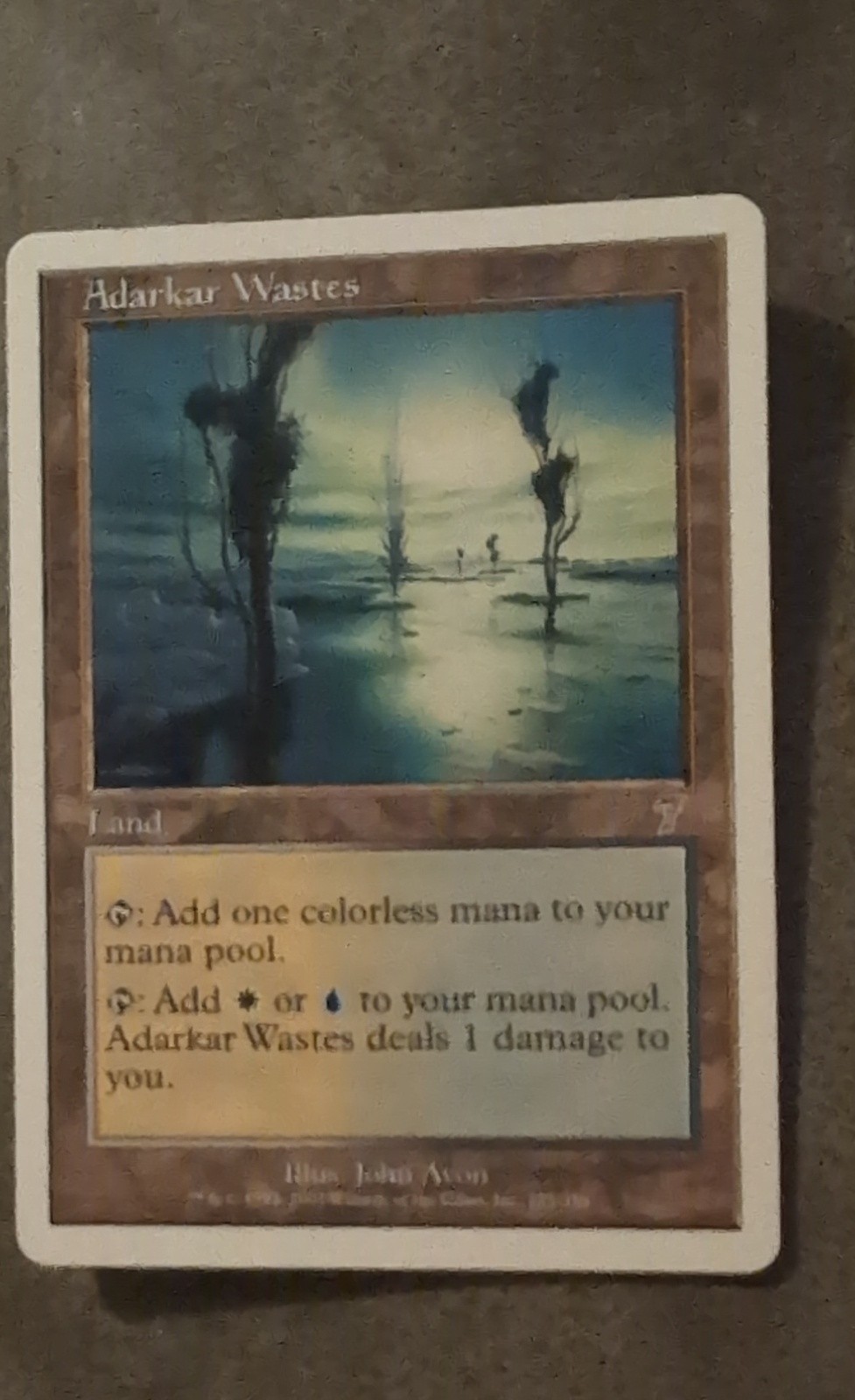Adarkar Wastes 7th Edition Regular