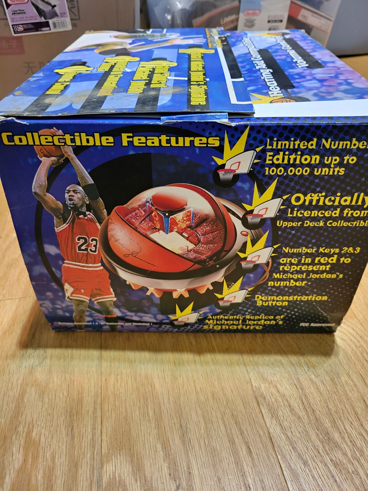 Vintage 1999 Michael Jordan Basketball Stadium Telephone TELEMANIA NBA Bulls