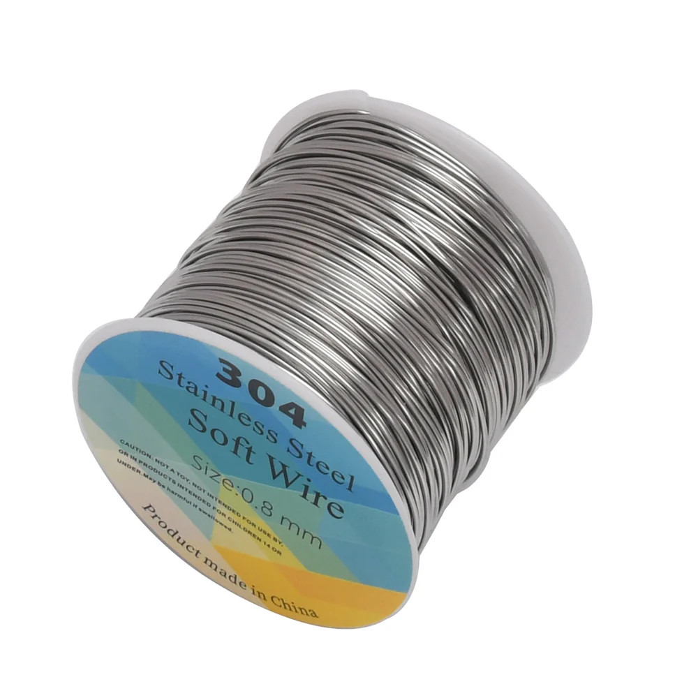 20 22 24 28Gauge Stainless Steel Wire for Jewelry Making DIY Crafts Project Jewe