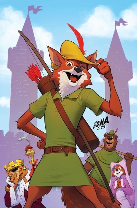 Disney\'s Robin Hood #1 David Nakayama Metal Premium Variant PRESALE 11/25/26