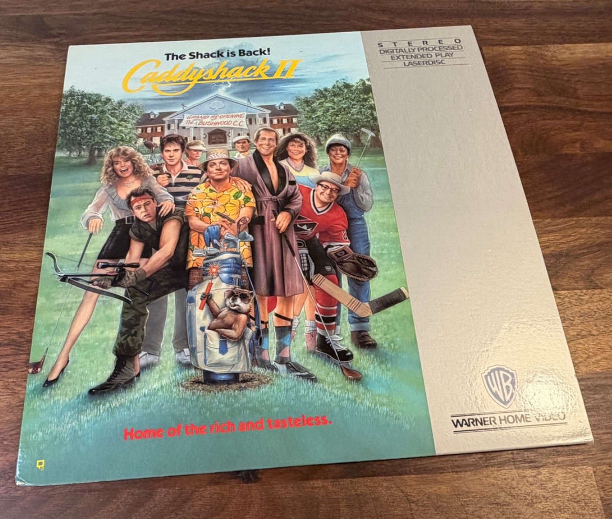 Caddyshack II (2) Extended Play Laserdisc LD - Jackie Mason
