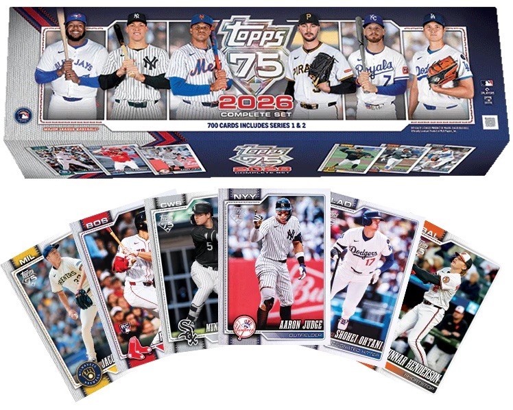 2026 Topps Baseball Complete Factory Set Sealed IN HAND 4 Pack ROOKIES SP EXTRA
