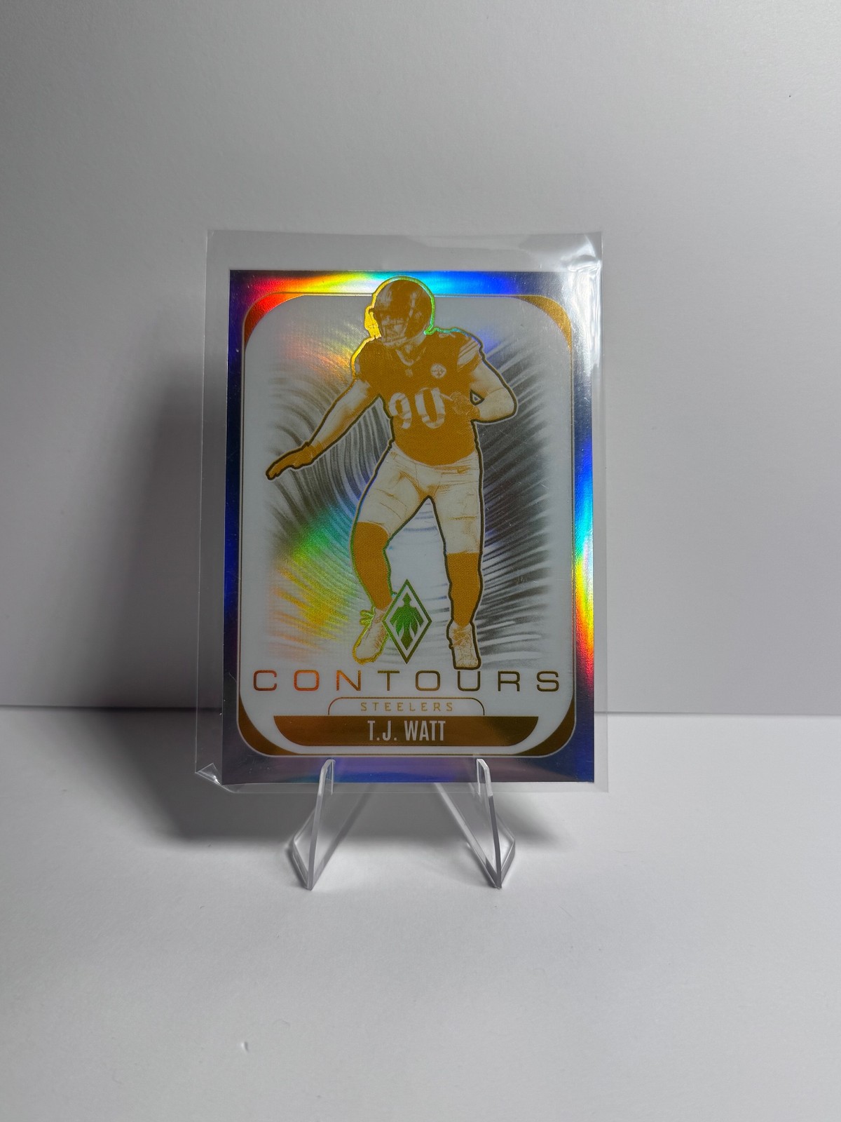 2025 Panini Phoenix #27 T.J. Watt Contours