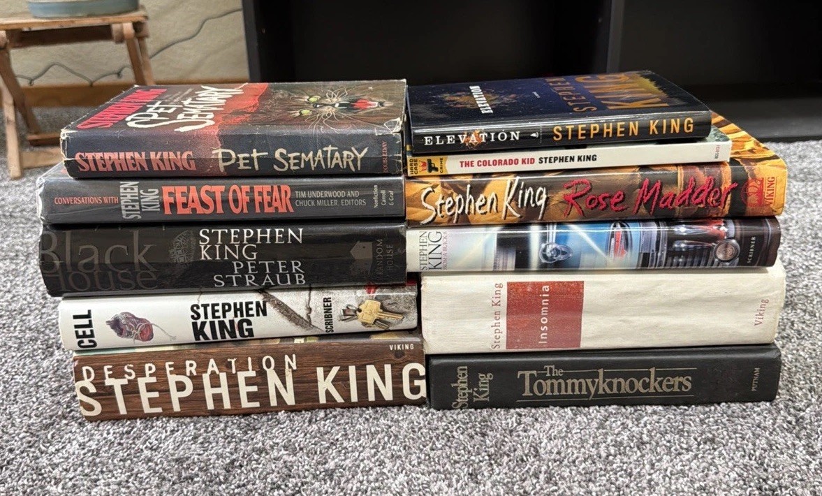 LOT Of 11 Stephen King Books Mostly Hardcover Some 1st Ed Dust Jacket DJ LOT Of 11 Stephen King Books Mostly Hardcover Some 1st Ed Dust Jacket DJ