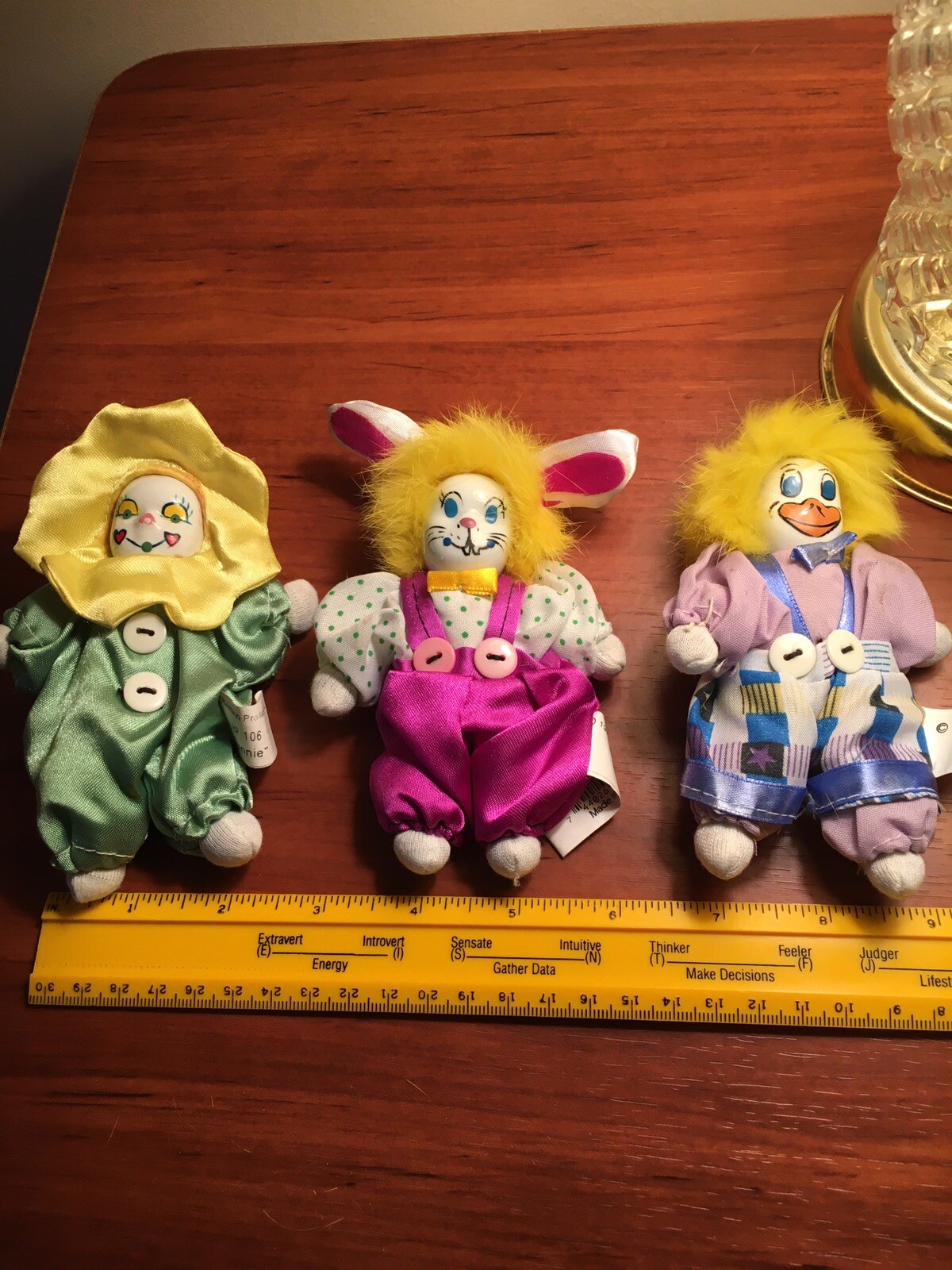Vintage 3 Helmann 1997 Dolls 5 Inch New Vintage 3 Helmann 1997 Dolls 5 Inch New