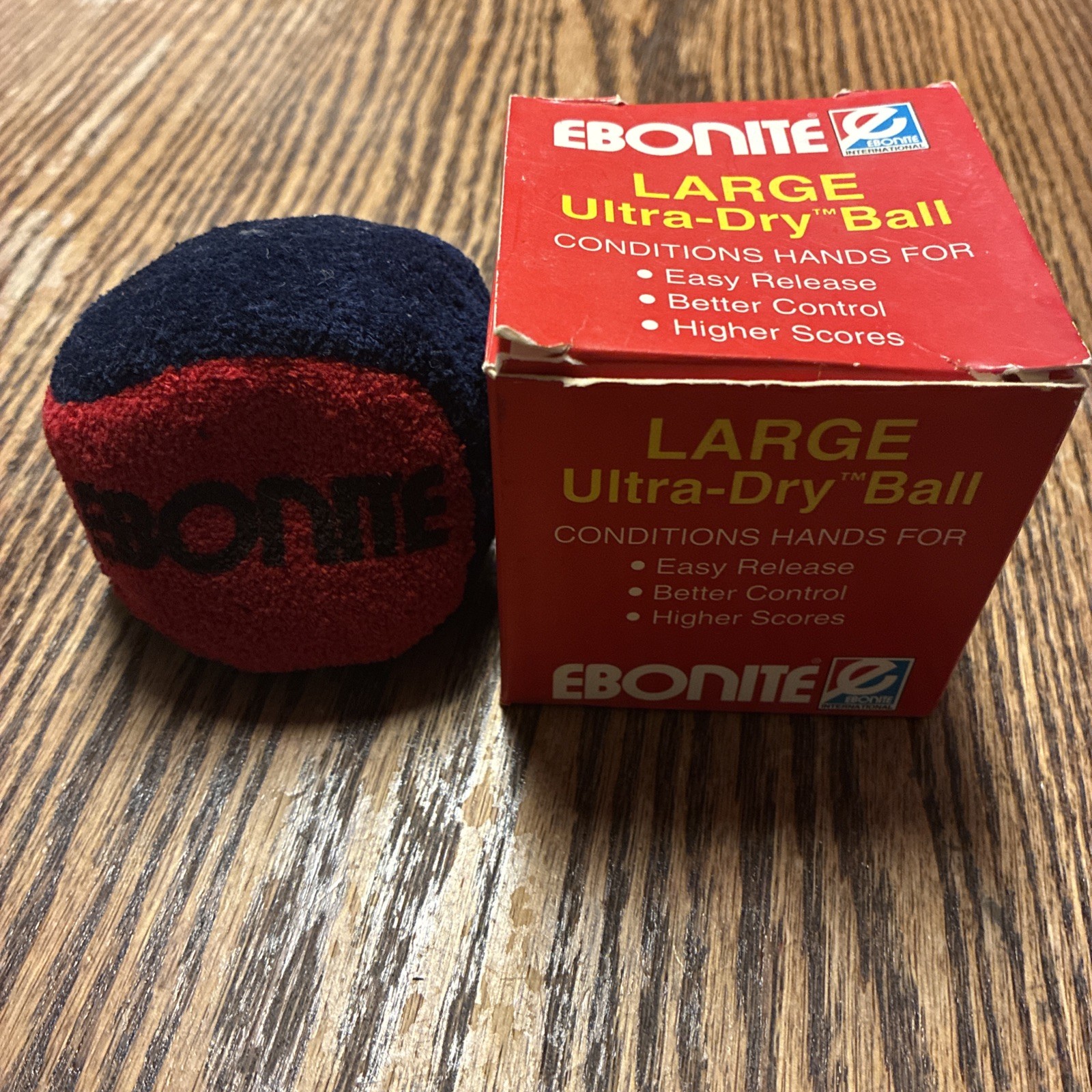 Ebonite Vintage Ultra Dry Bowling Grip Ball Made in USA New in Box Ebonite Vintage Ultra Dry Bowling Grip Ball Made in USA New in Box