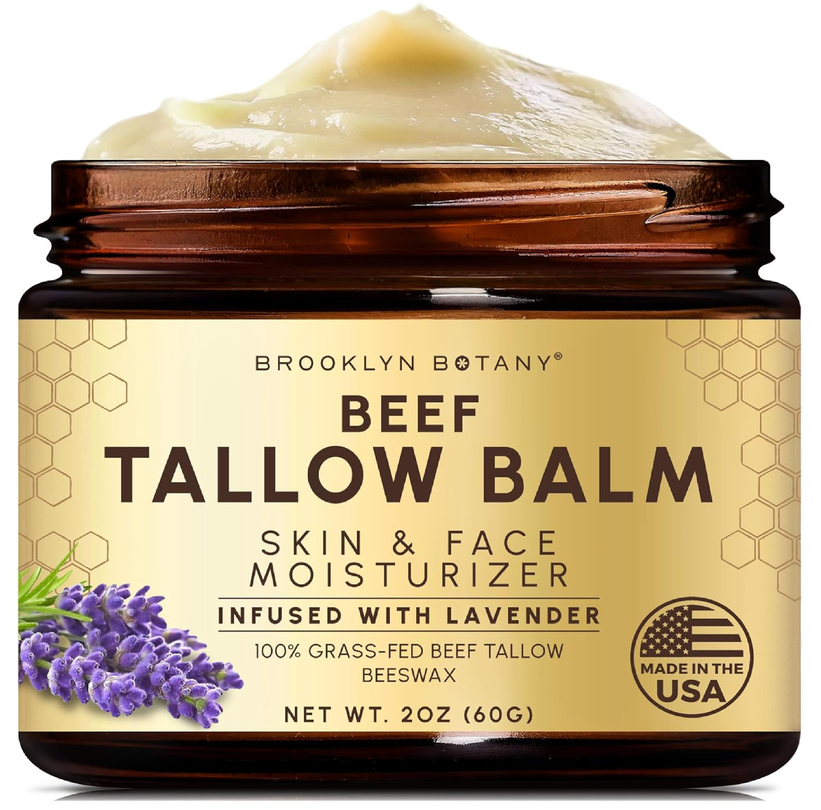 Brooklyn Botany Beef Tallow Balm – Grass Fed Beef Tallow for Skin and Face – Nou Brooklyn Botany Beef Tallow Balm – Grass Fed Beef Tallow for Skin and Face – Nou