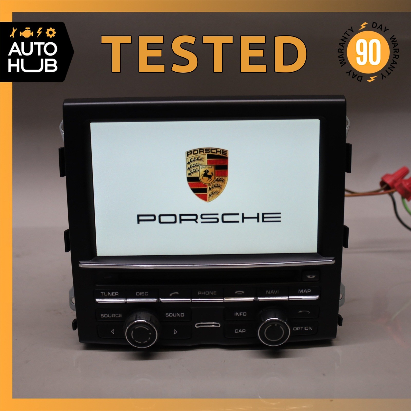 11-16 Porsche Cayenne 958 Command Head Unit Navigation Radio OEM 11-16 Porsche Cayenne 958 Command Head Unit Navigation Radio OEM