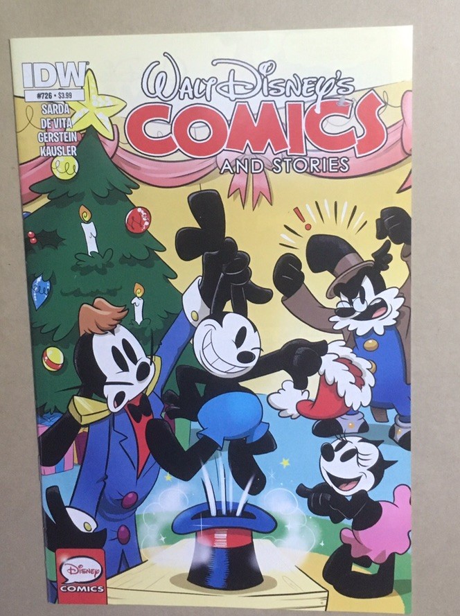 WALT DISNEY'S COMICS AND STORIES #726 Oswald Lucky Rabbit 1st US Ap 2015 Rare
