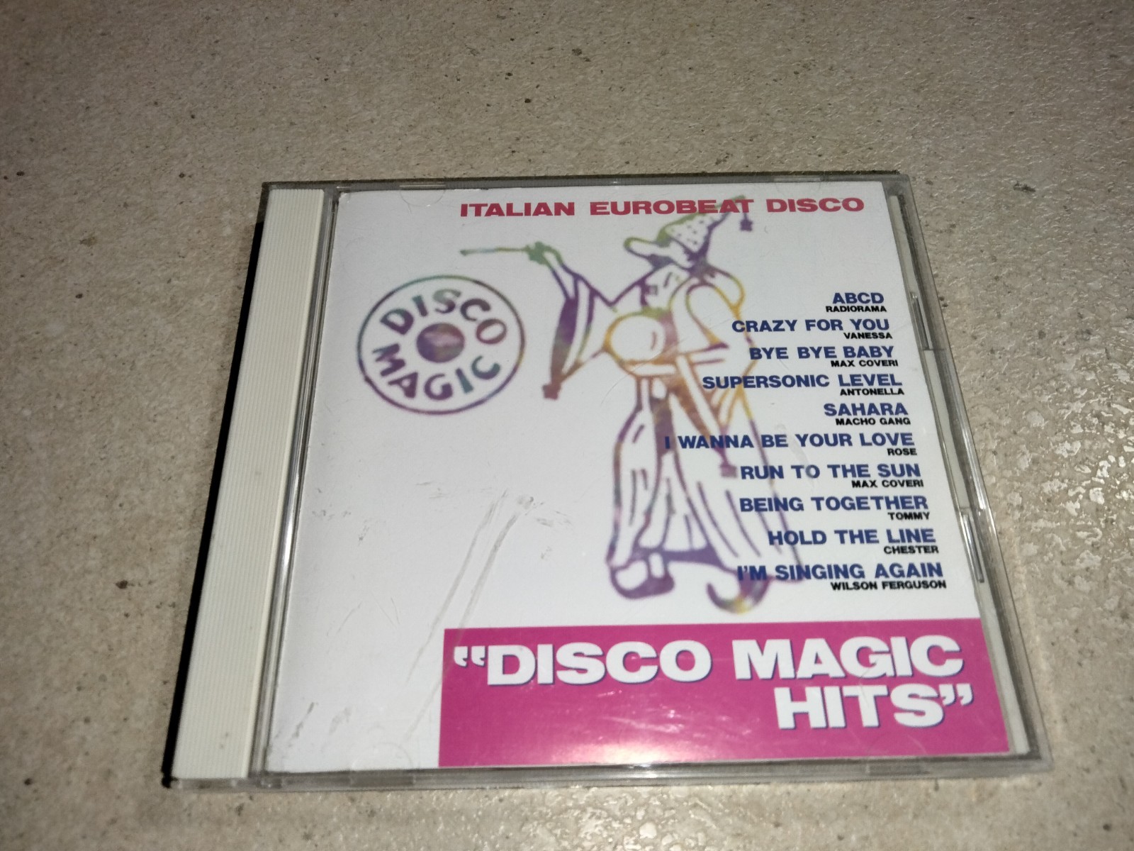 .Italian Eurobeat Disco Disco Magic Hits CD Italo Disco Radiorama Max Coveri .Italian Eurobeat Disco Disco Magic Hits CD Italo Disco Radiorama Max Coveri