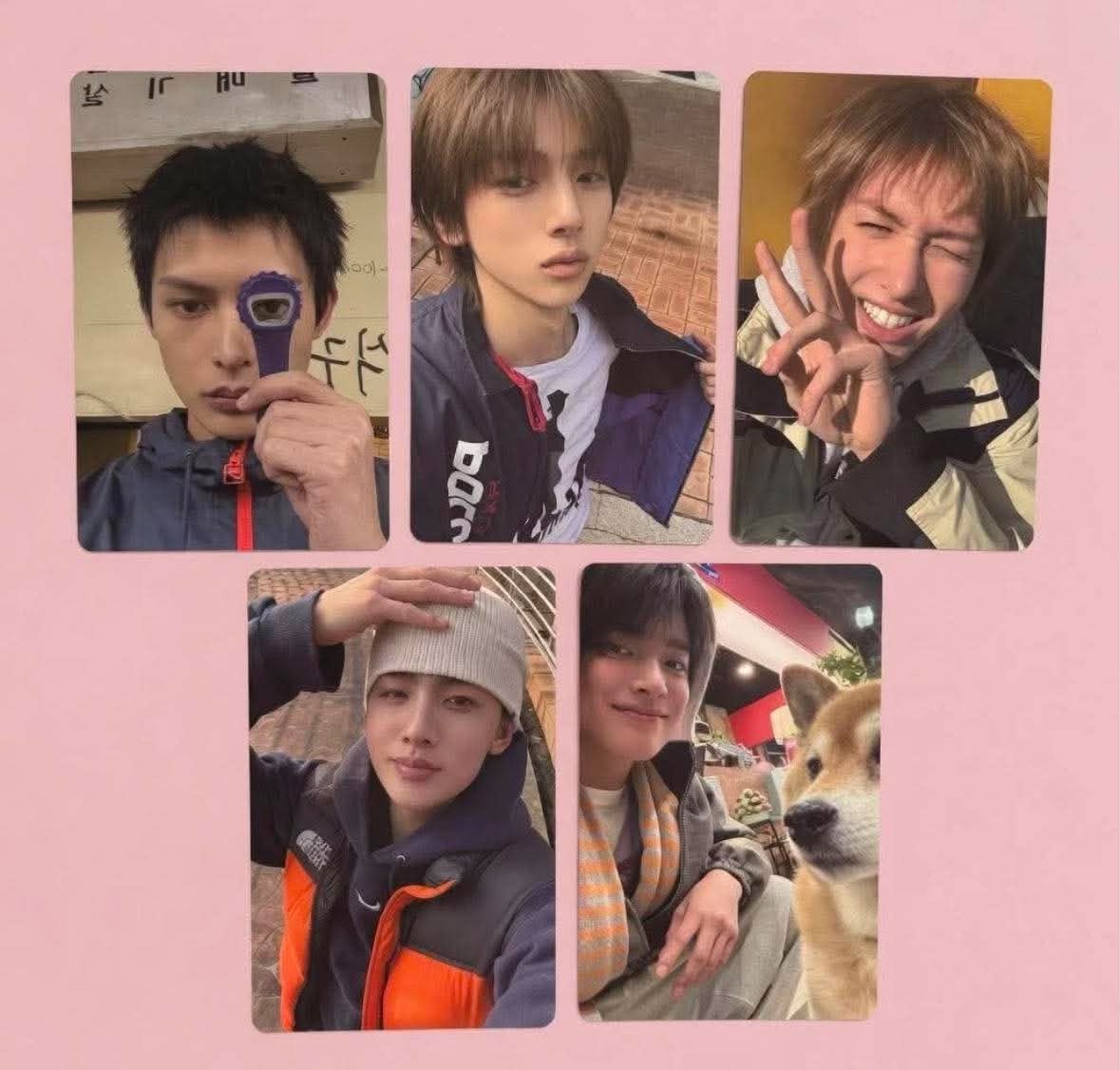 CORTIS OFFICIAL GREENGREEN 2nd ALBUM YZY LUCKY DRAW POB PHOTOCARD
