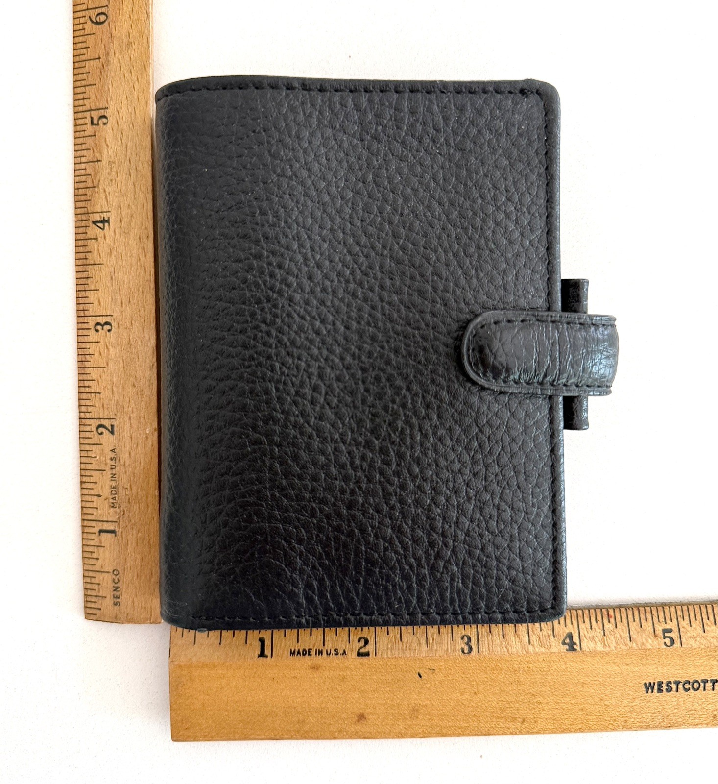 Filofax Mini Pimlico Organizer Calendar Black Italian Leather 2005 Address Book Filofax Mini Pimlico Organizer Calendar Black Italian Leather 2005 Address Book