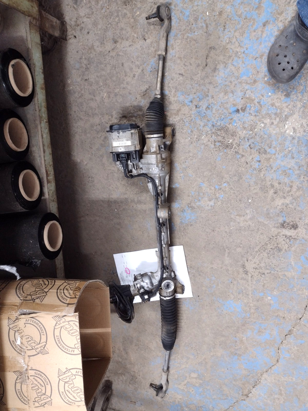 2014-2018 Ford Transit Connect Power Steering Gear Rack And Pinion 120.6 WB Oem
