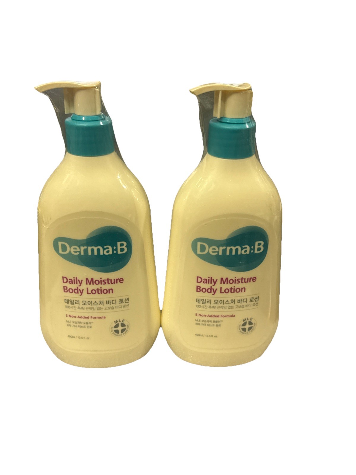 2x Derma:B - Daily Moisture Body Lotion - 400ml - Derma B -free Ship-new 2x Derma:B - Daily Moisture Body Lotion - 400ml - Derma B -free Ship-new