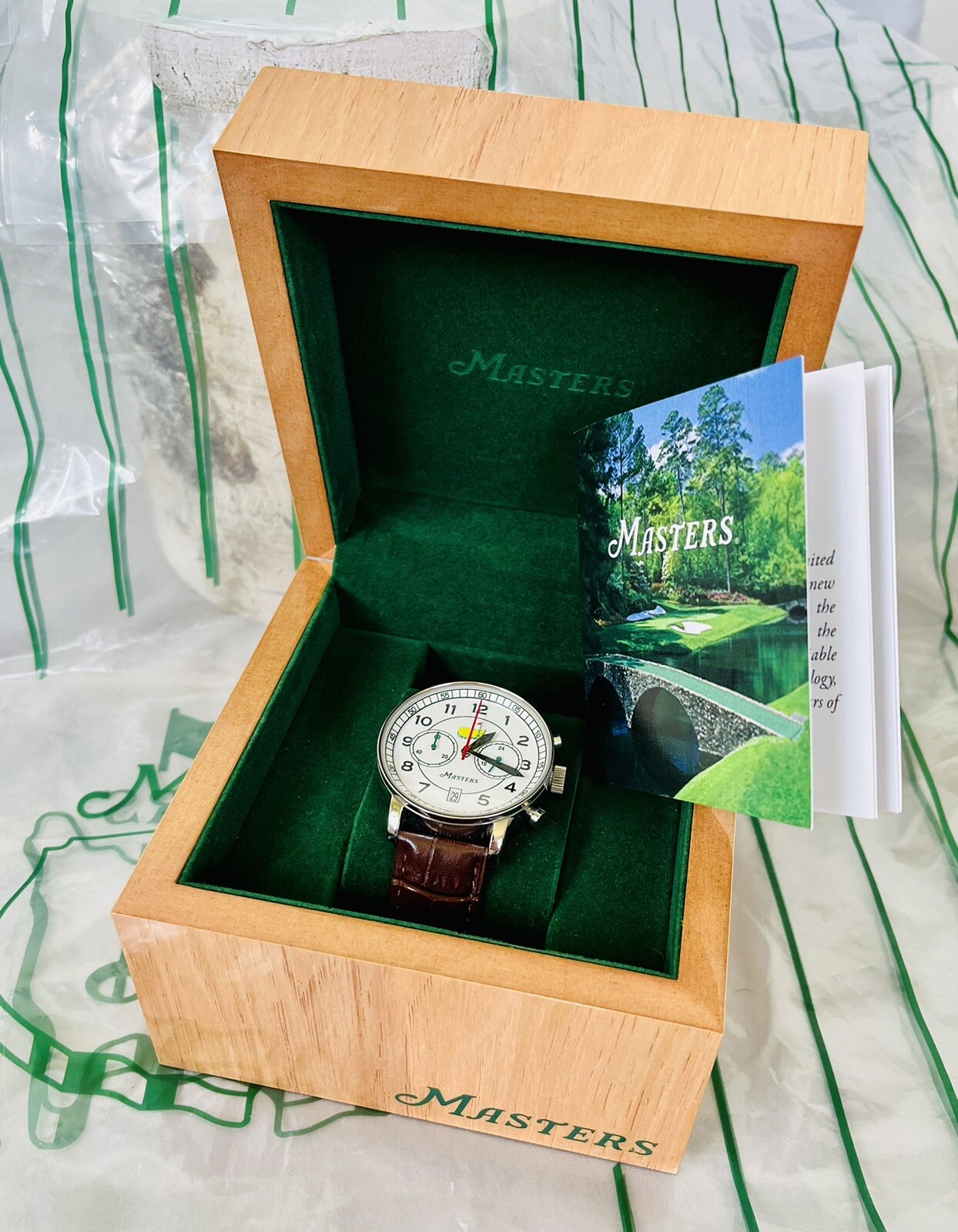 LN 2022 Masters Golf Commemorative Watch Limited Edition ONLY 700 Made Luxury