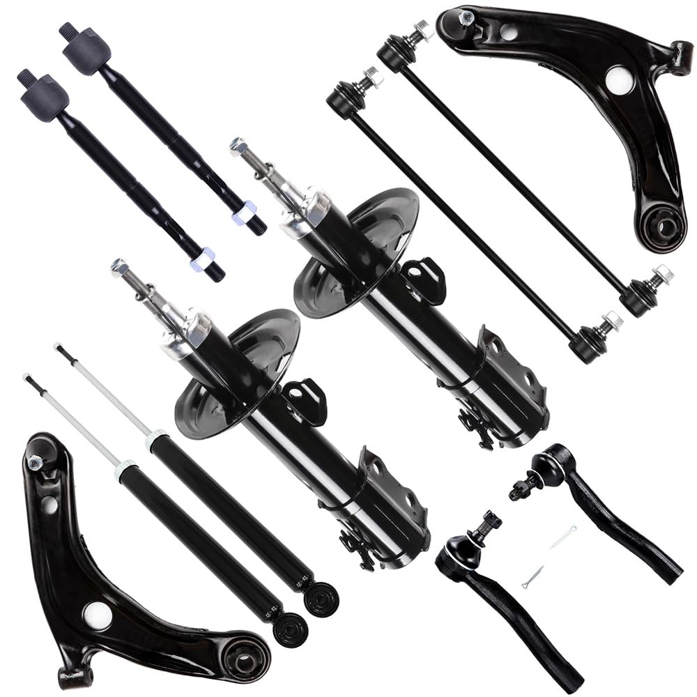 12pc Front Rear Struts Shocks Kit 2007-2012 For Toyota For Yaris