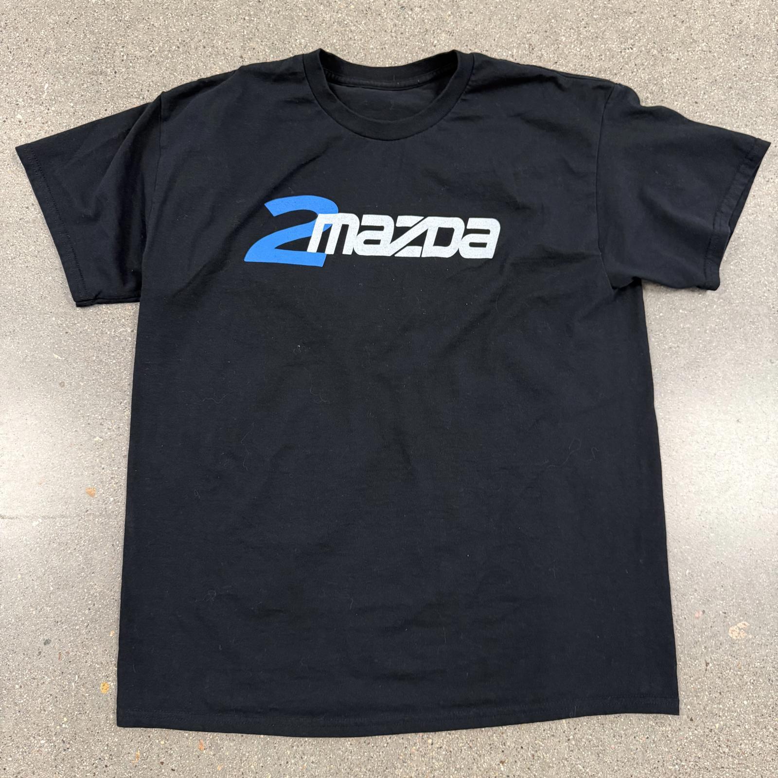 Mazda 2 Racing Shirt Black XL Rare HTF