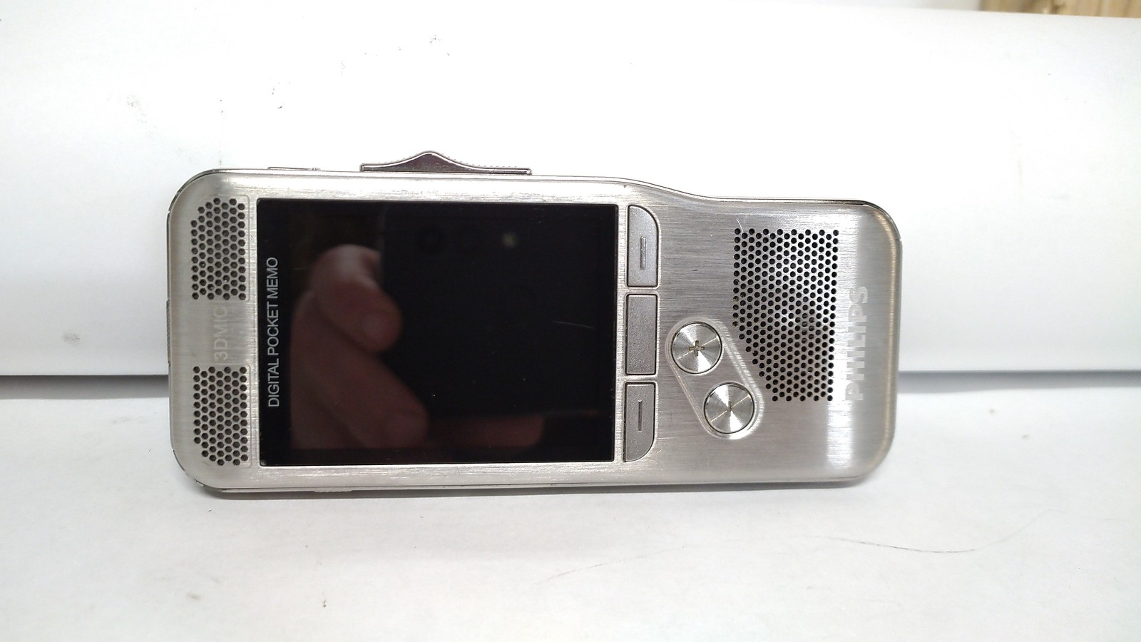 Philips DPM8000 DPM-8000 Pocket Memo Digital Dictation Voice Recorder- Silver