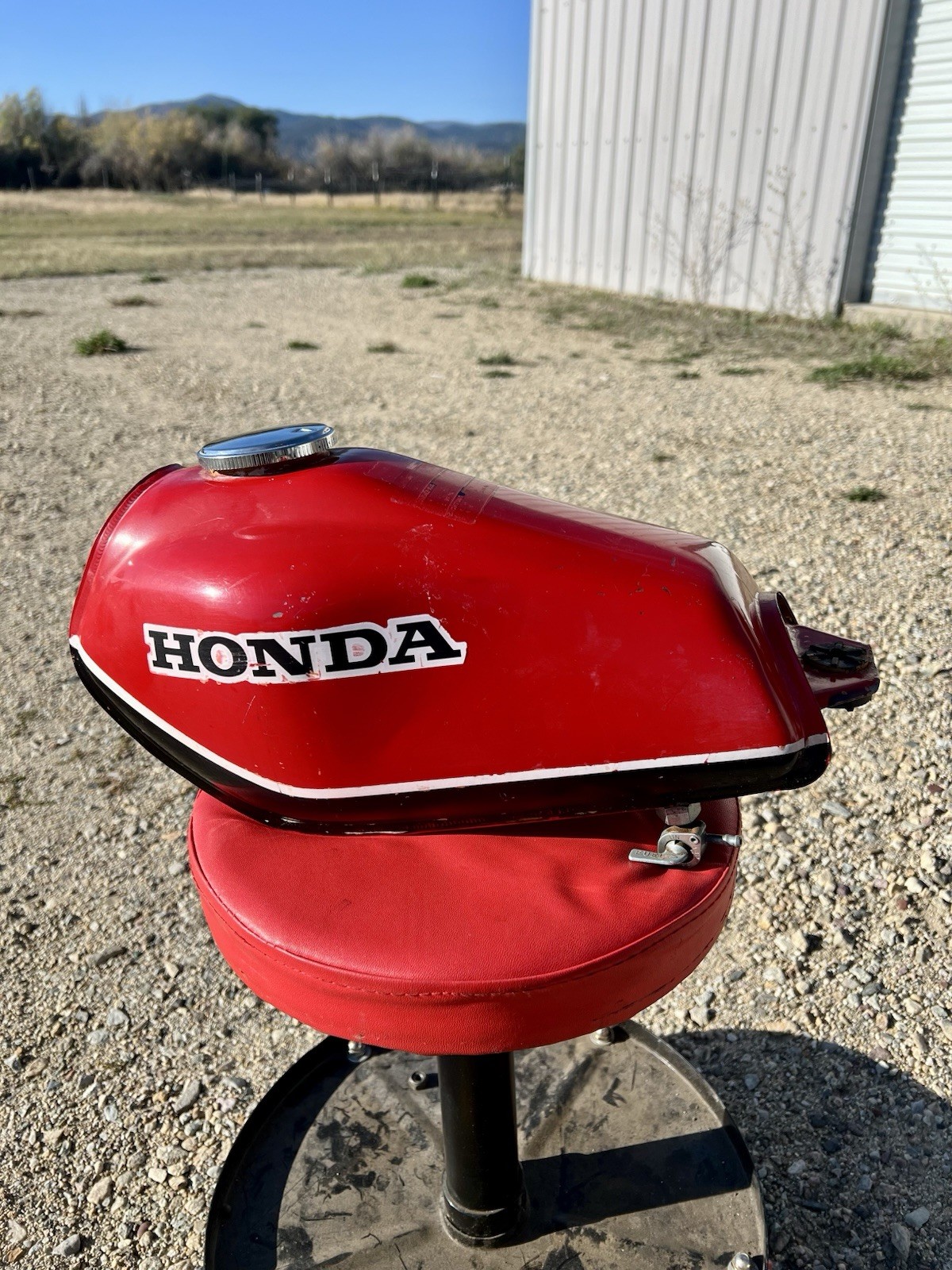 1981 Honda XL 100 gas tank very nice