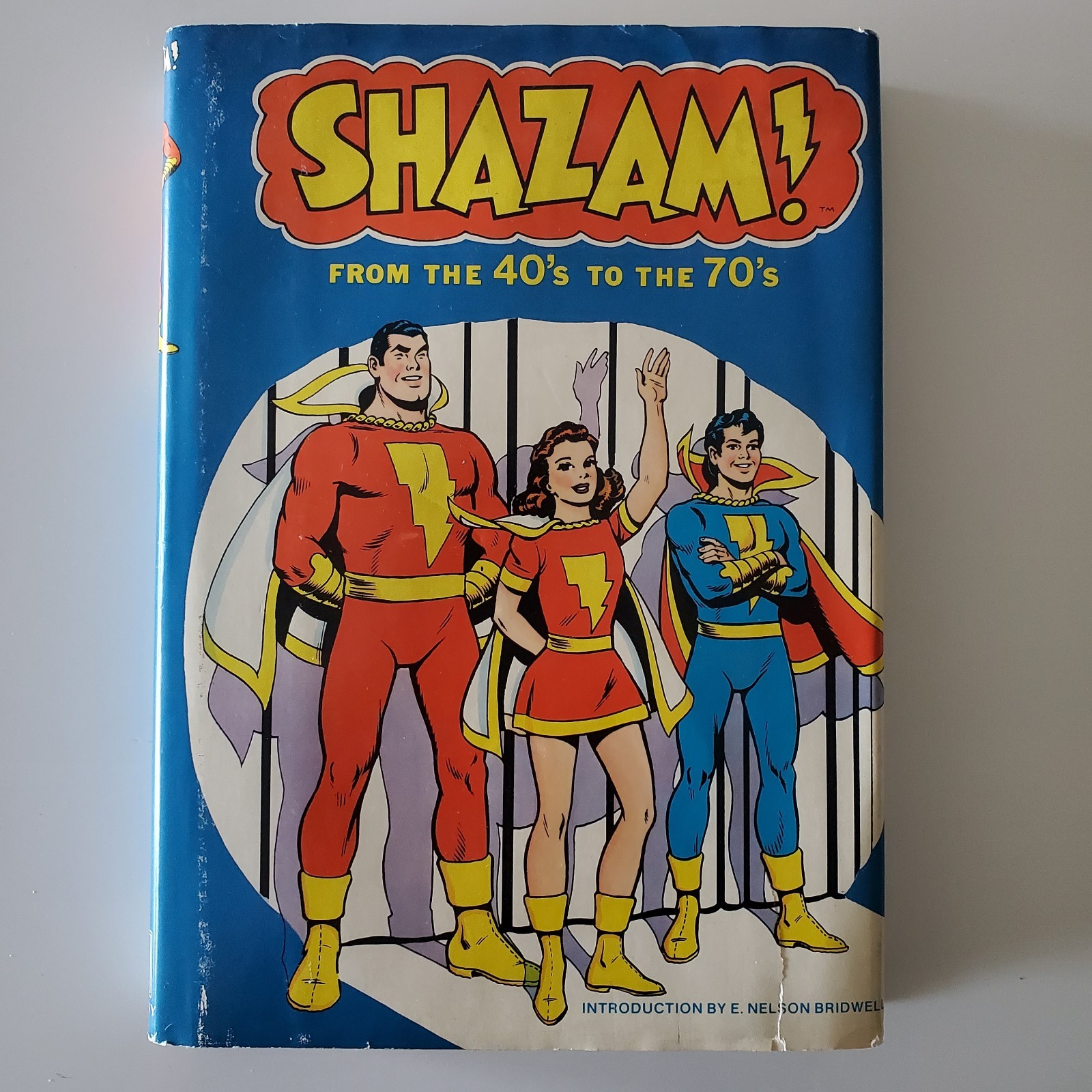 Shazam from the 40s to the 70s Rare Hardcover Copy with Dust Jacket 1977 Shazam from the 40s to the 70s Rare Hardcover Copy with Dust Jacket 1977