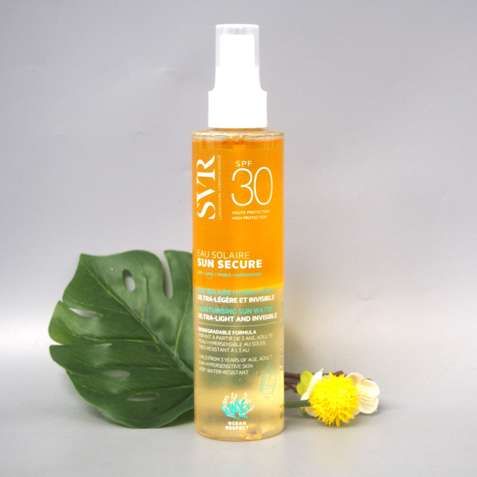 SVR Sun Secure Eau Solaire SPF30+ Sun Protection Water 200mI/ 6.8oz Exp 01/2028