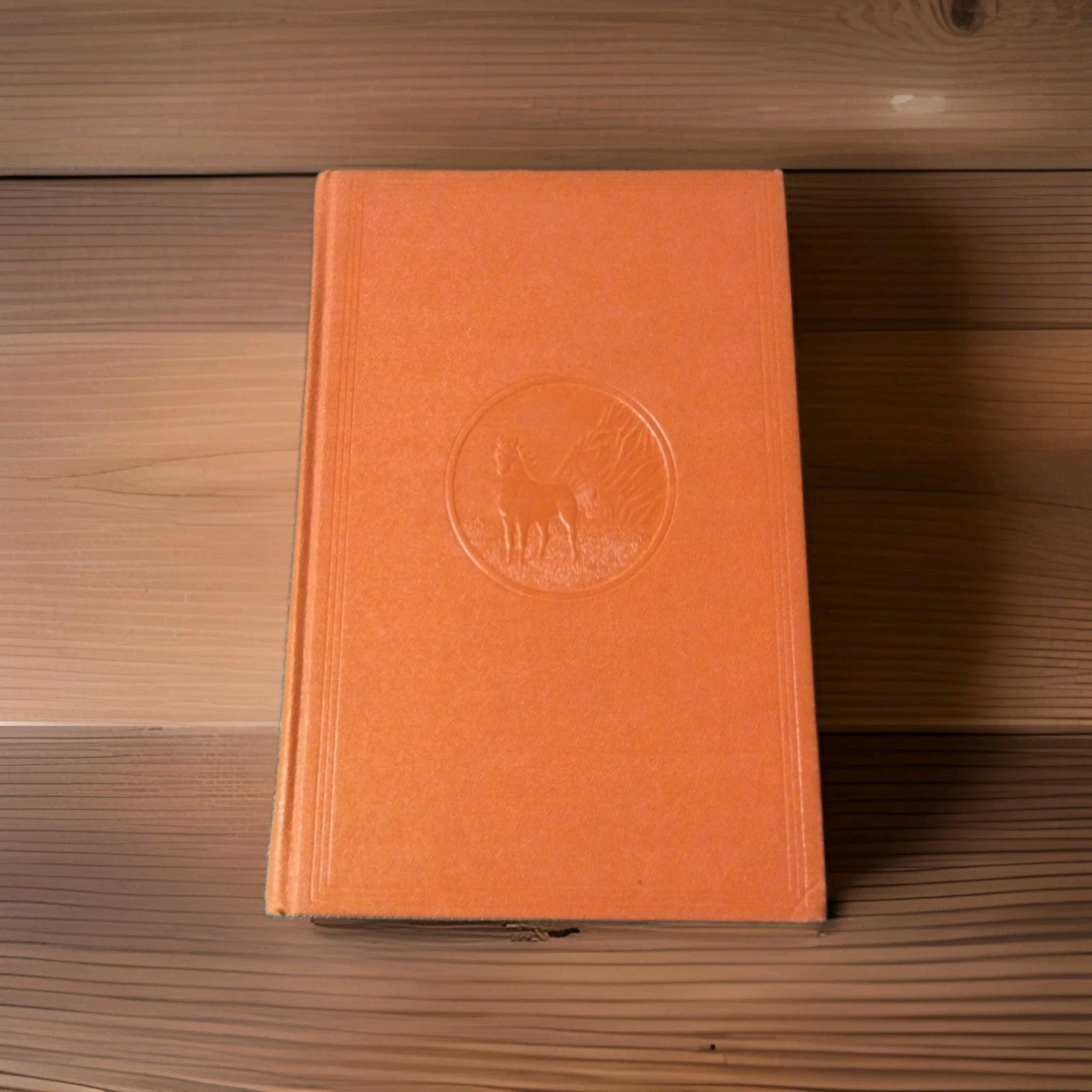 Vintage Zane Grey MAJESTY\'S RANCHO Hardcover Book Orange Cloth Embossed Horse