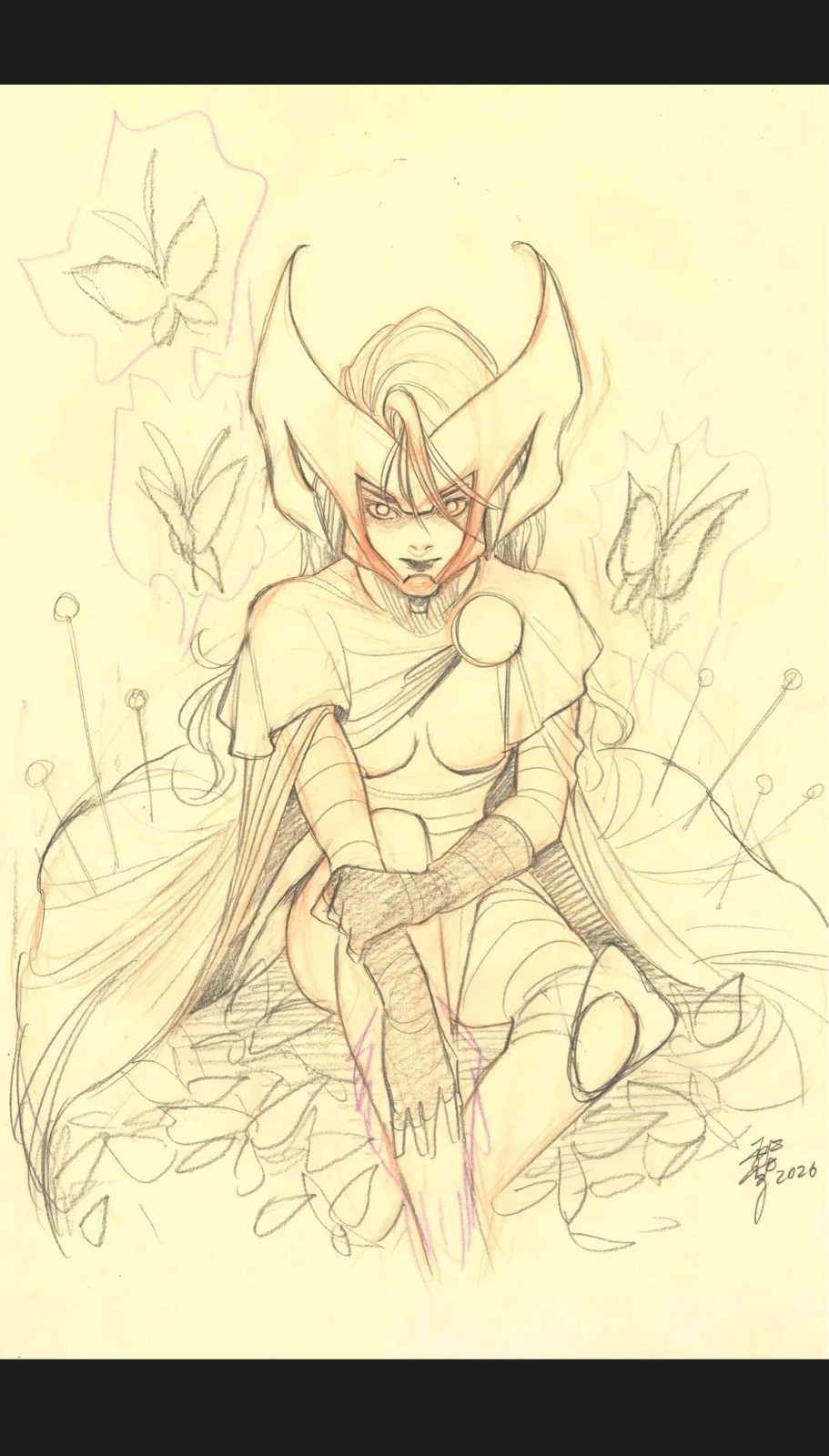 Midnight X-Men Trinity NYCC Sketch Variant SIGNED Peach Momoko LTD 699 W/COA