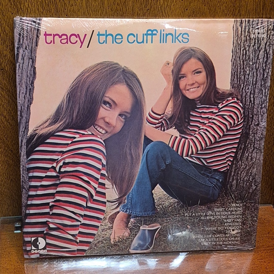 Tracy / The Cuff Links Original sealed albums read description